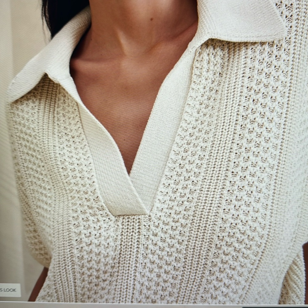 BR sweater polo